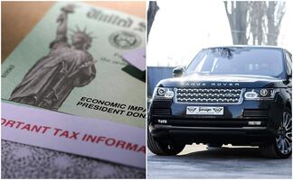 Hombre se compra autos de lujo con cheques de estímulo de EU robados