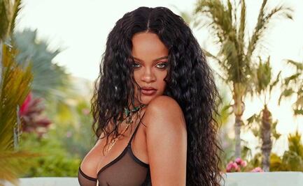Rihanna luce silueta tonificada con lencería en Instagram