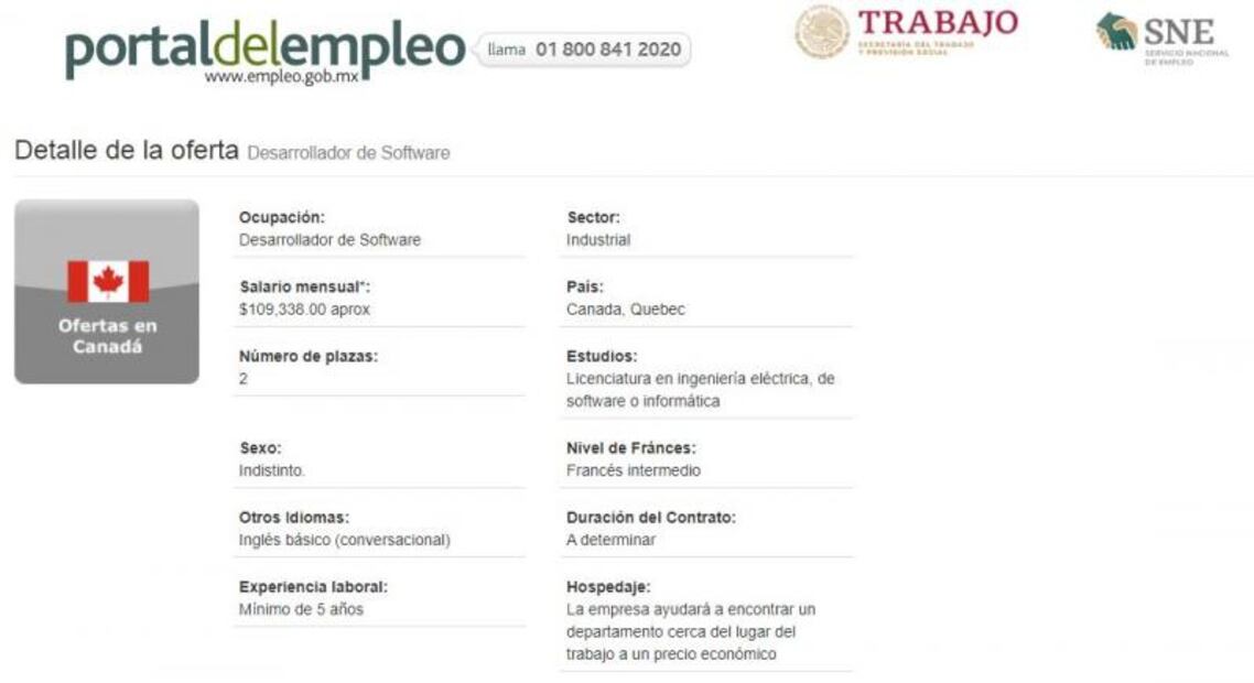 ¿Quieres ganar $109 mil pesos? Canadá busca desarrolladores mexicanos
