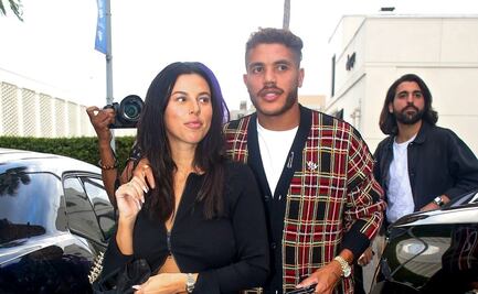 Jonathan Dos Santos posa junto a Victoria Villarroel, amiga de Kylie Jenner