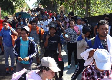 Migrantes inician huelga de hambre para pedirle a Biden protección antes de la llegada de Trump