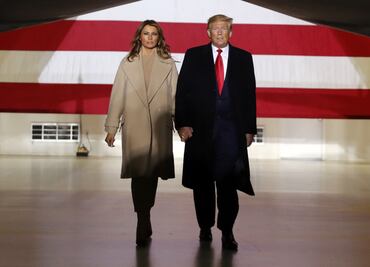 Donald Trump y Melania fueron vacunados antes de dejar la Casa Blanca