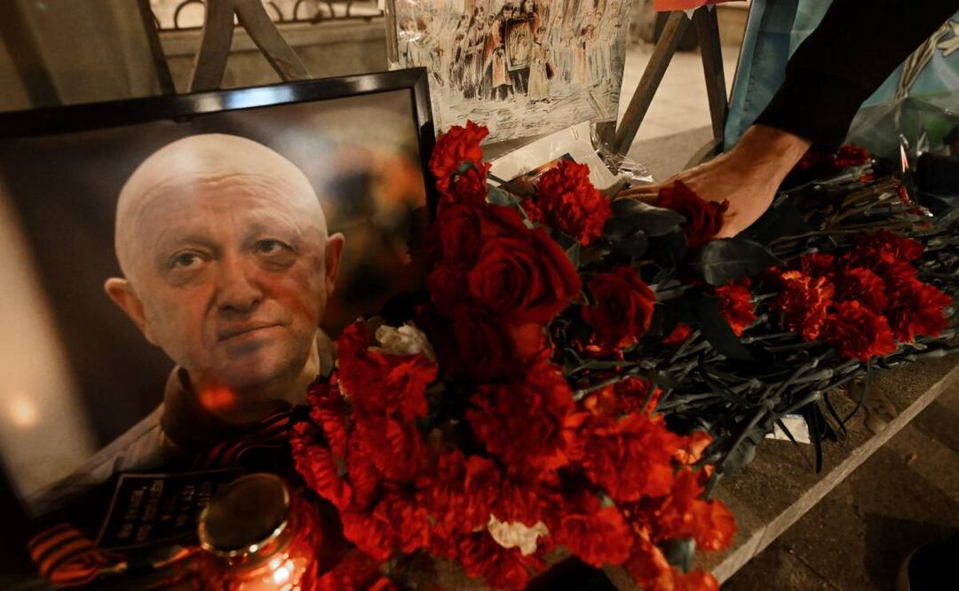 Hallan caja negra del avión donde murió Yevgueni Prigozhin. Foto: NATALIA KOLESNIKOVA / AFP