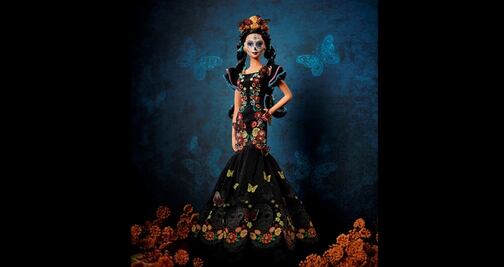 Mattel lanza Barbie Catrina para Día de Muertos