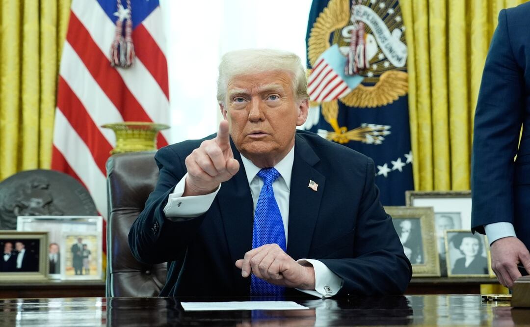 Trump demanda a WSJ y Murdoch por publicar polémica carta a Epstein: “No soy el autor”. Foto: EFE