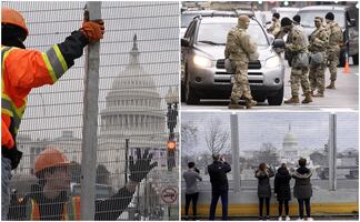 Blindada, Washington se prepara para la llegada de Biden a la Casa Blanca