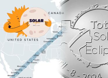 Por el eclipse total solar de 2024 lanzan moneda conmemorativa. ¿Cuánto cuesta y cómo conseguirla?