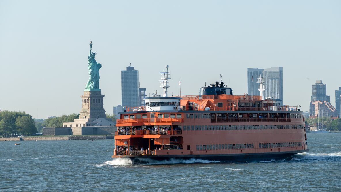 Ferry de Staten Island/ iStock/ magann