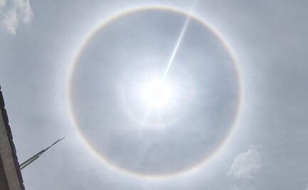 CDMX se ilumina con un halo solar: ¿cómo se forma y por qué ocurrió hoy?