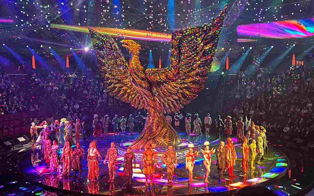 El show ‘Awakening’ se presenta en el Wynn de Las Vegas. Foto: Pamela Benítez/Vive USA