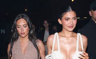 Kylie Jenner roba miradas con minivestido crochet y arriesgado escote en París