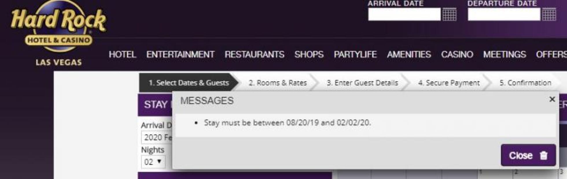 Cerrarán temporalmente Hard Rock de Las Vegas en 2020