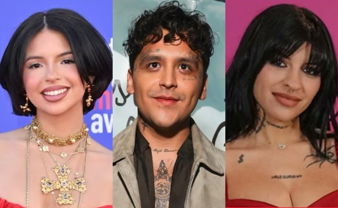 ¿Nodal le mintió Ángela Aguilar y a Cazzu? Señalan que ambas famosas tienen distinta versión de la historia. Foto: AFP / AP