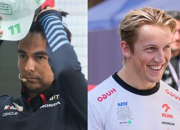 Checo Pérez. Liam Lawson el piloto que reemplazará al mexicano, a quien hizo una seña obscena