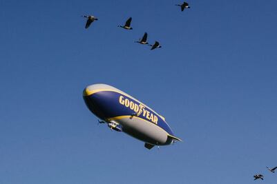 Duerme en el dirigible de Goodyear con la nueva experiencia de Airbnb