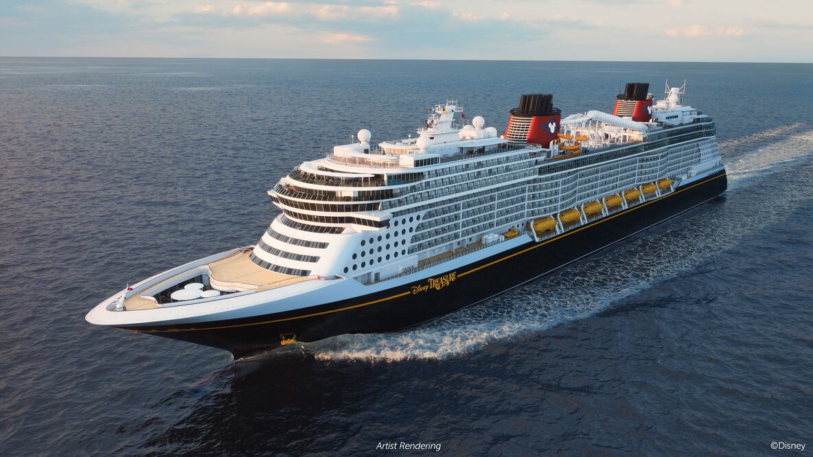 Disney Treasure. Foto: Cortesía Disney Cruise Line