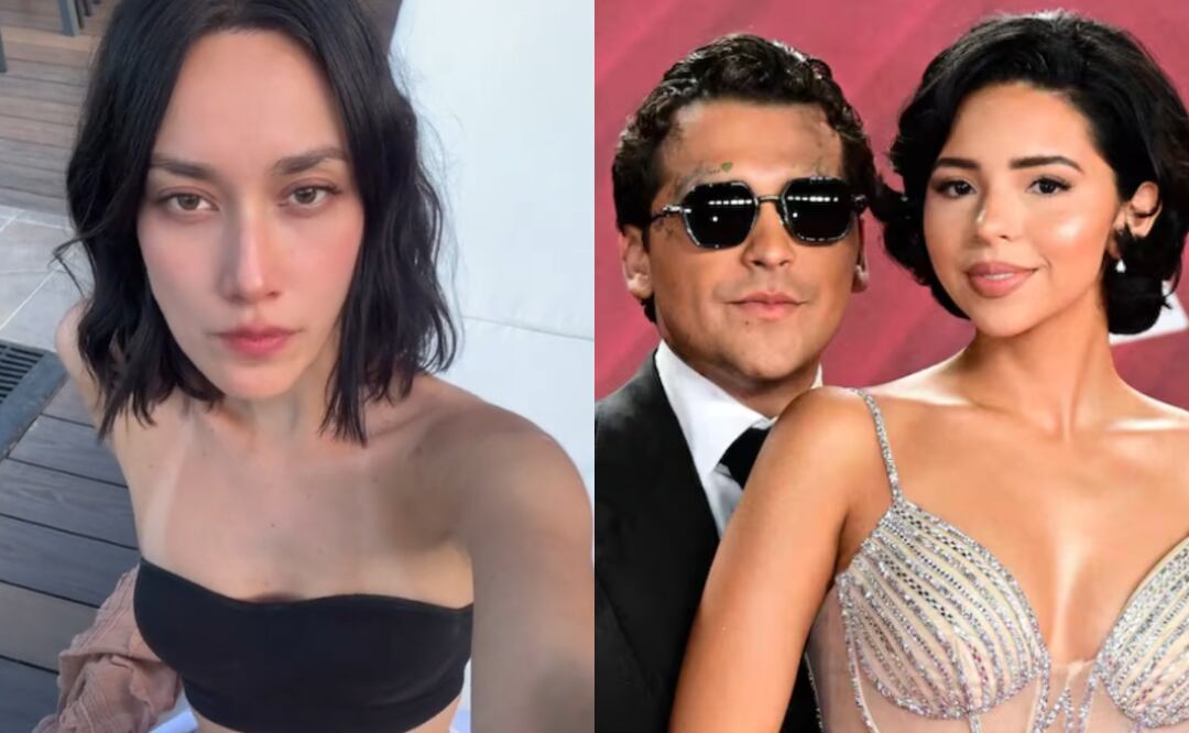 ¿Indirecta para Ángela Aguilar Violinista de Nodal comparte mensaje en medio de la polémica. Foto: Tomada de TikTok @esmeralda.canape / AFP