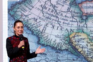Sheinbaum propone llamar a Estados Unidos "América mexicana" en respuesta a Trump