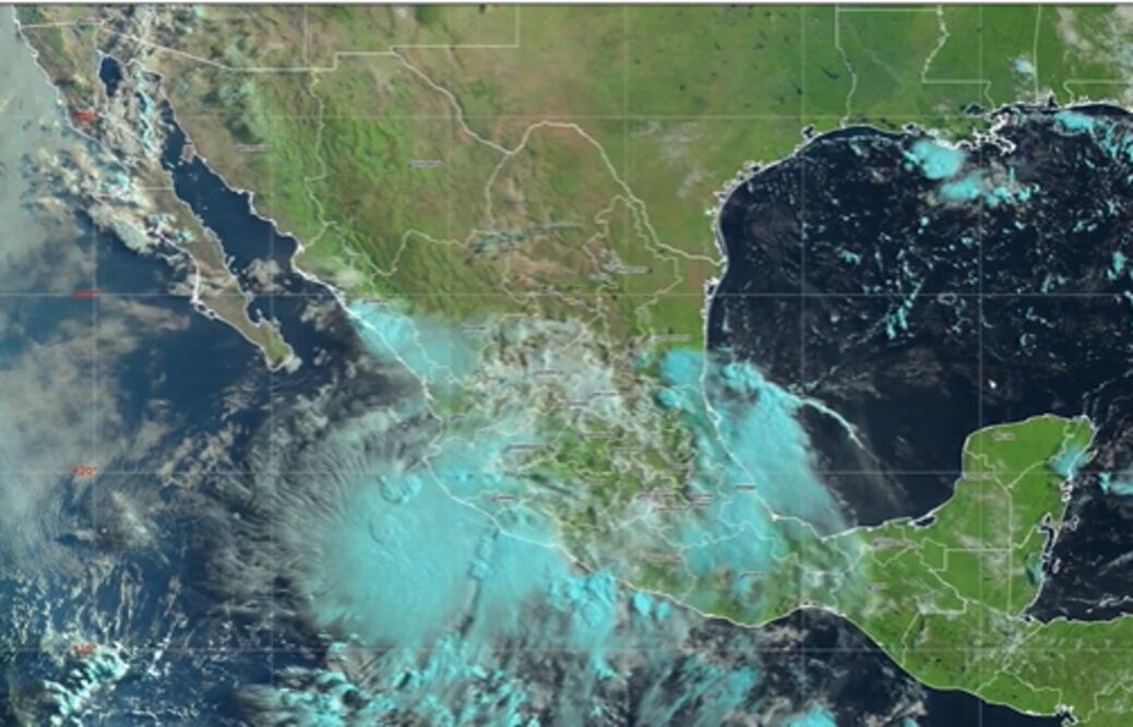 Tormenta Ivo golpea el Pacífico: fuertes lluvias y rachas de viento en Jalisco, Colima y Michoacán. Foto Conagua clima