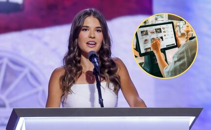 Captan a nieta de Donald Trump, Kai, trabajando en tienda de donas en Estados Unidos