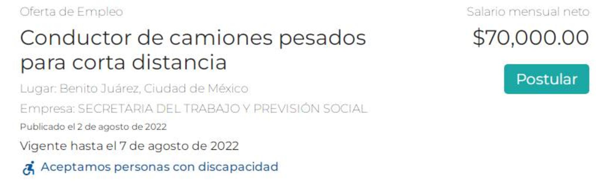 Buscan mexicanos para conducir camiones en Canadá; pagan $70,000 al mes