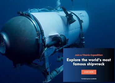 OceanGate sigue promocionando los tours en submarino hacia el Titanic tras tragedia