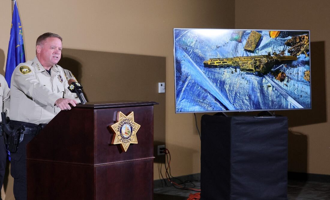 Hombre que detonó una Cybertruck en hotel de Trump en Las Vegas usó IA generativa, dice policía. Foto: AFP