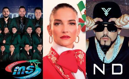 15 de septiembre. Conciertos gratis en la CDMX, desde Banda MS hasta Yandel y Natalia Jiménez