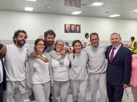 Tras presión diplomática, Israel autoriza salida de mexicanos capturados en flotilla humanitaria Sumud y son enviados a Jordania