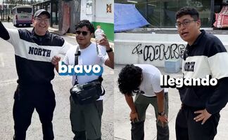 Influencers recorren caminando la Línea 2 y 3 del Metro de la CDMX. ¿Cuánto tardaron? VIDEO