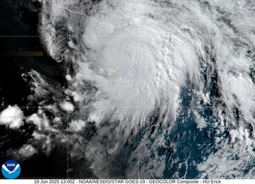 Trayectoria del huracán Erick hoy: alerta máxima en Acapulco, Guerrero y Oaxaca por vientos y marejadas