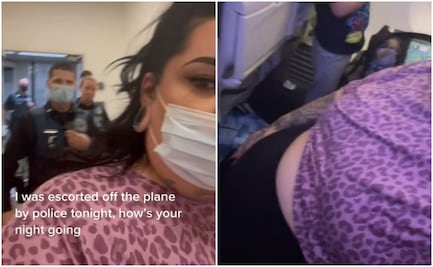 Mujer acusa que fue expulsada de vuelo en EU por su ropa y peso