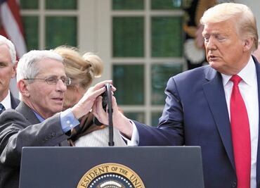 Trump se lanza contra el epidemiólogo Anthony Fauci y amenaza con despedirlo
