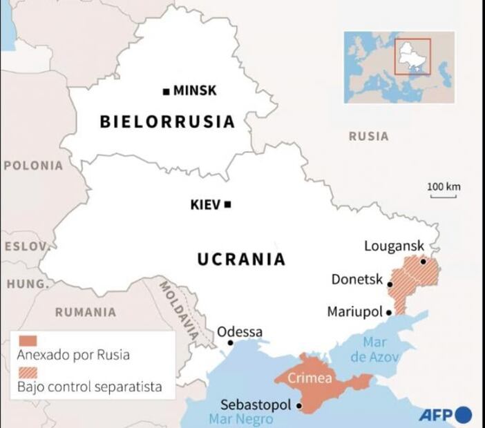 Biden promete “un desastre para Rusia” si invade Ucrania