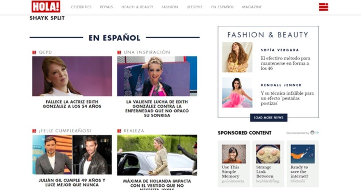 Medios internacionales destacan muerte de Edith González