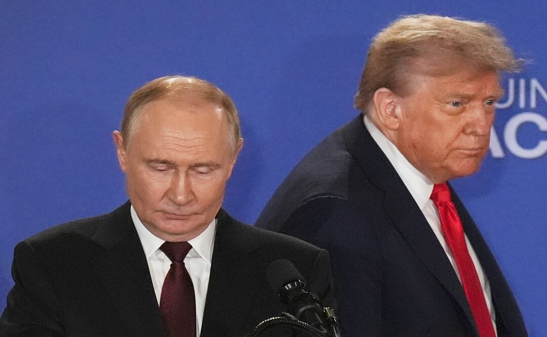 Trump dice estar “muy decepcionado” de Putin tras fallida cumbre en Alaska sobre Ucrania. Foto: AP