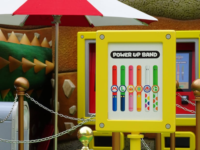 La Power-Up Band te permitirá acumular tus puntos y llaves obtenidas en los juegos. Foto: Pamela Benítez/Vive USA