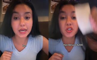 Mesera se queja por no recibir propina en cuenta de $200 dólares y es criticada; “no vamos a pagar tu sueldo”