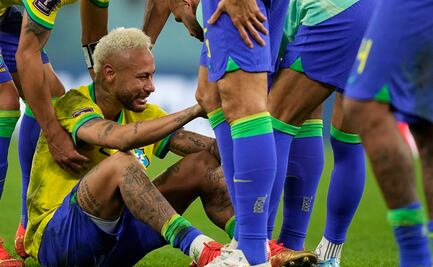 Neymar iguala a Pelé como máximo goleador de Brasil pero deja el Mundial entre lágrimas