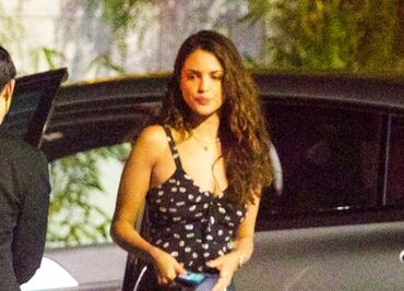 Eiza González y los leggings de látex con los que arrasó en California