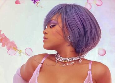 Rihanna presume sesión con lencería de encaje para la primavera