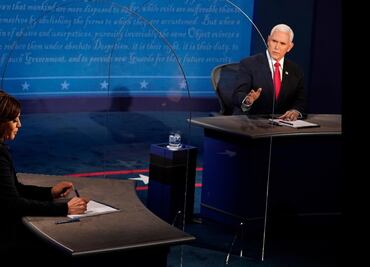 Pence califica de "plagio" el plan de Biden contra Covid-19