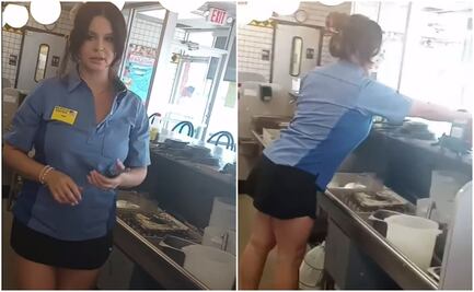 ¿Necesita las propinas? Lana del Rey sorprende al atender clientes en restaurante de Alabama