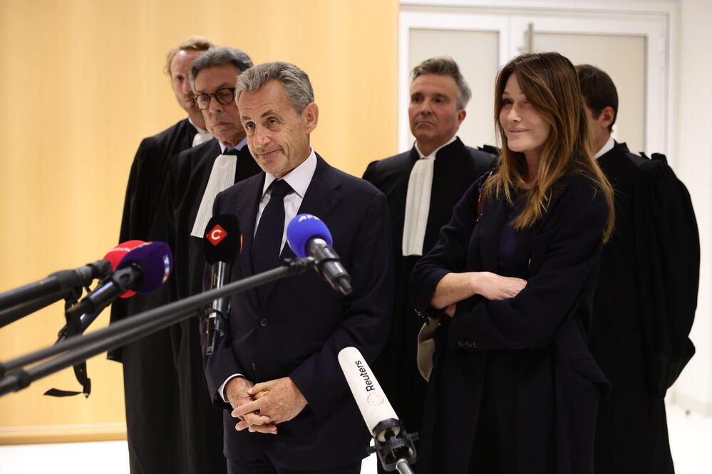Nicolas Sarkozy condenado: expresidente de Francia deberá entrar a prisión por caso Libia. Foto: EFE