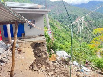 Comunidades afromexicanas exigen declaratoria de desastre por impacto del huracán Erick