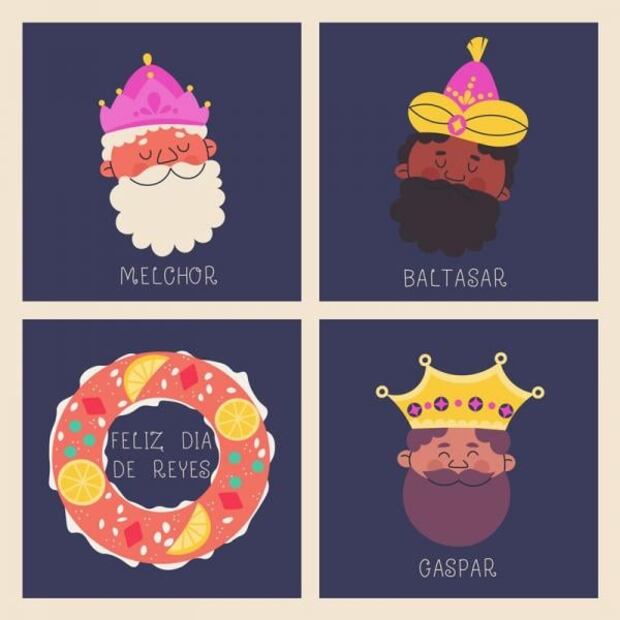 Historia de los Reyes Magos e imágenes para desear un ¡Feliz Día de Reyes!