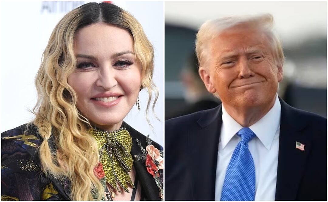 Madonna sobre Trump: "Se hace llamar Nuestro Rey. Si esto es una broma, no me río". Foto AFP / AP