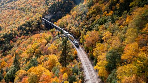 Fall Train: El mejor viaje en tren para ver los paisajes de otoño en Estados Unidos