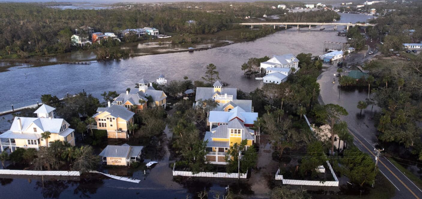 Suman 26 muertos por Helene que deja devastación en sureste de EU. Foto AFP