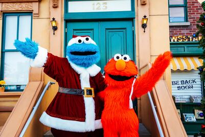 10 actividades para disfrutar la Navidad en el parque de Plaza Sésamo en San Diego 